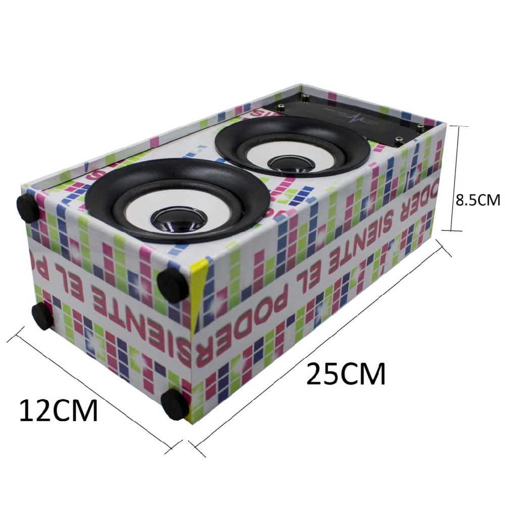 Parlante Bluetooth Recargable 10W Modelo 9 img #4