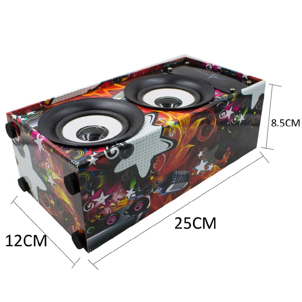 Parlante Bluetooth Recargable 10W Modelo 7 img #4