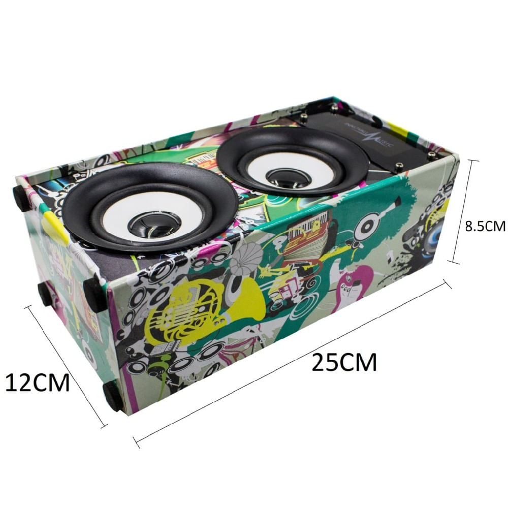 Parlante Bluetooth Recargable 10W Modelo 3 img #4
