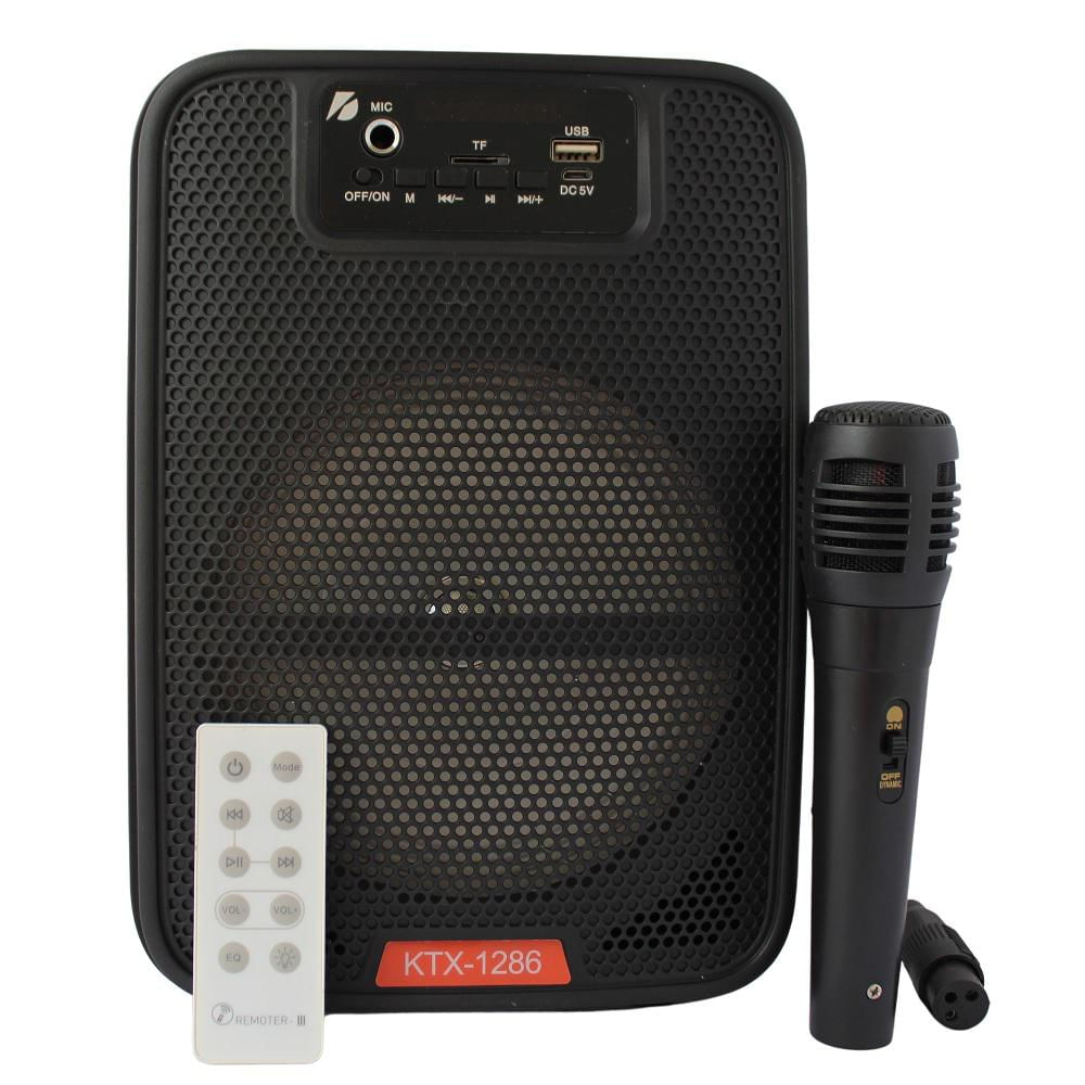 Parlante Bluetooth Recargable Con Microfono Y Usb img #1