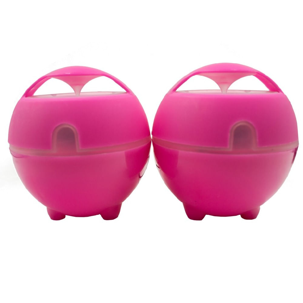 Parlantes Computador Pc Luminosos Usb Rosa img #3
