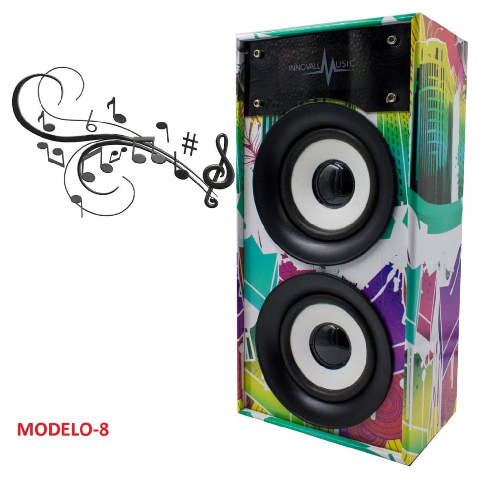 Parlante Bluetooth Recargable 10W Modelo 8 img #1