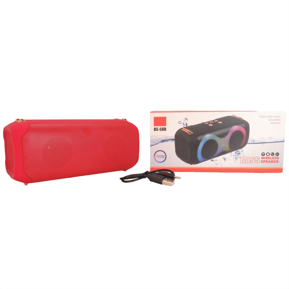 Parlante Bluetooth Bs 58D Mymobile Rojo img #1