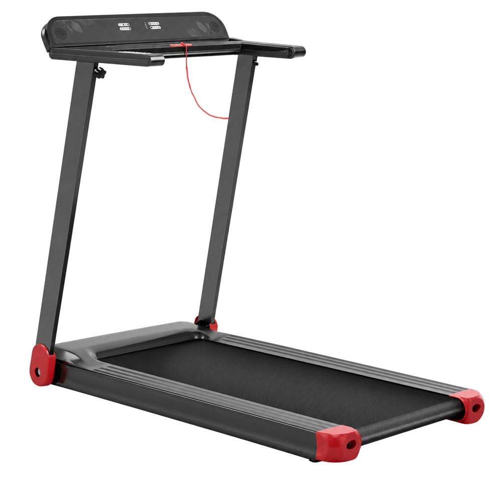 Caminadora Plegable Goplus Compacta Negra img #1