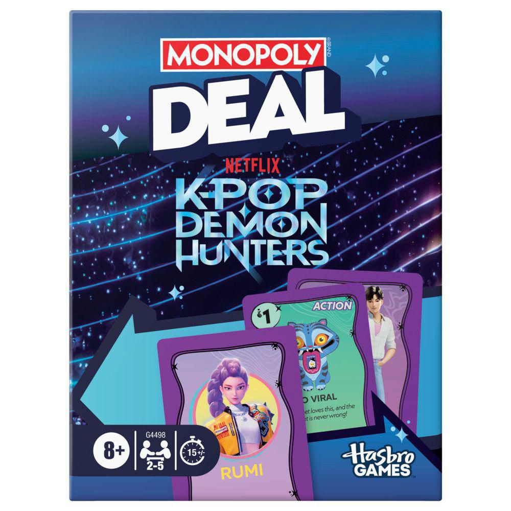 Juego de Cartas Demon Hunters MONOPOLY img #1