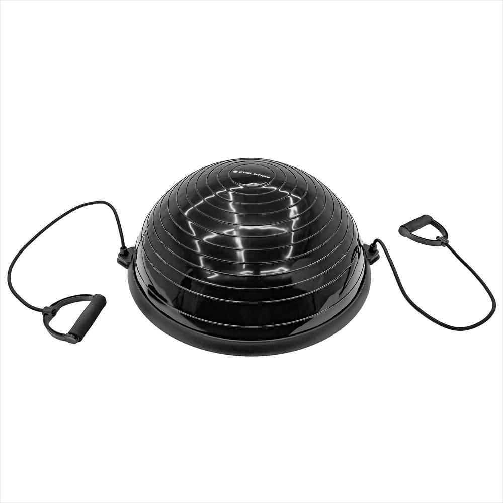 Bosú Inestable Con Bandas 58 Cm Negro Evolution img #1