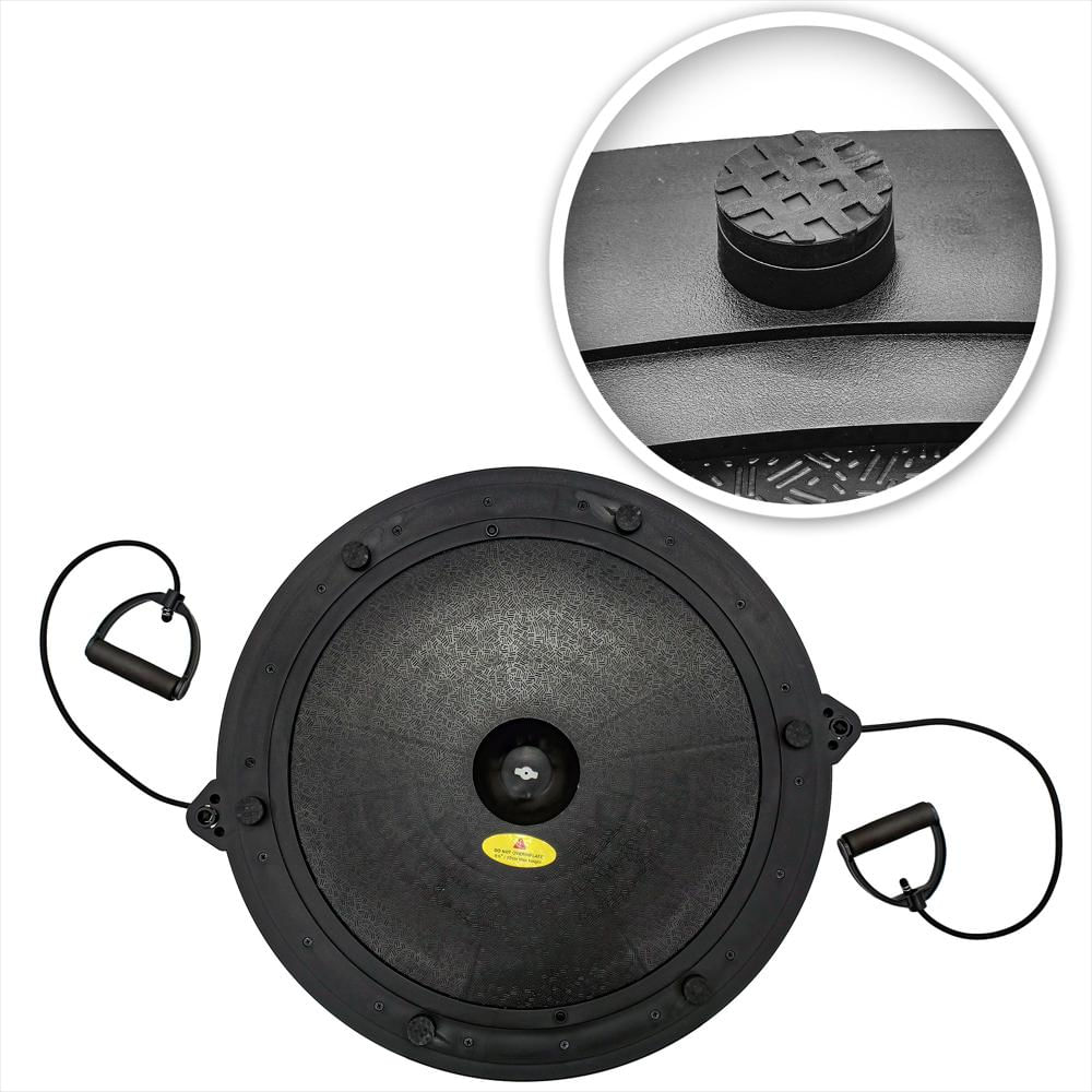 Bosú Inestable Con Bandas 58 Cm Negro Evolution img #4