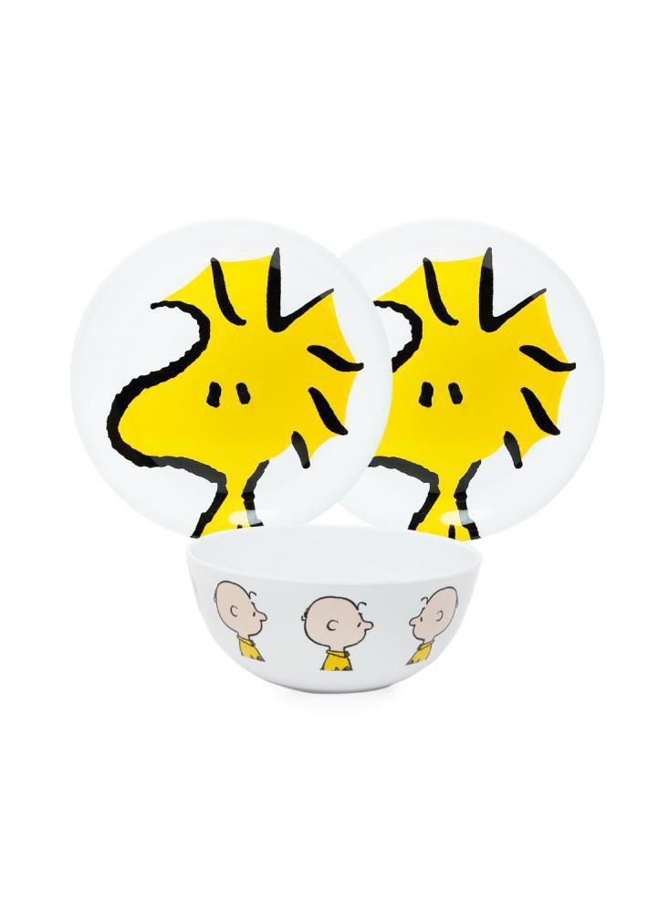 Set Peanuts Platos Melamina X3 STILOTEX XSNOOPY0610 img #1