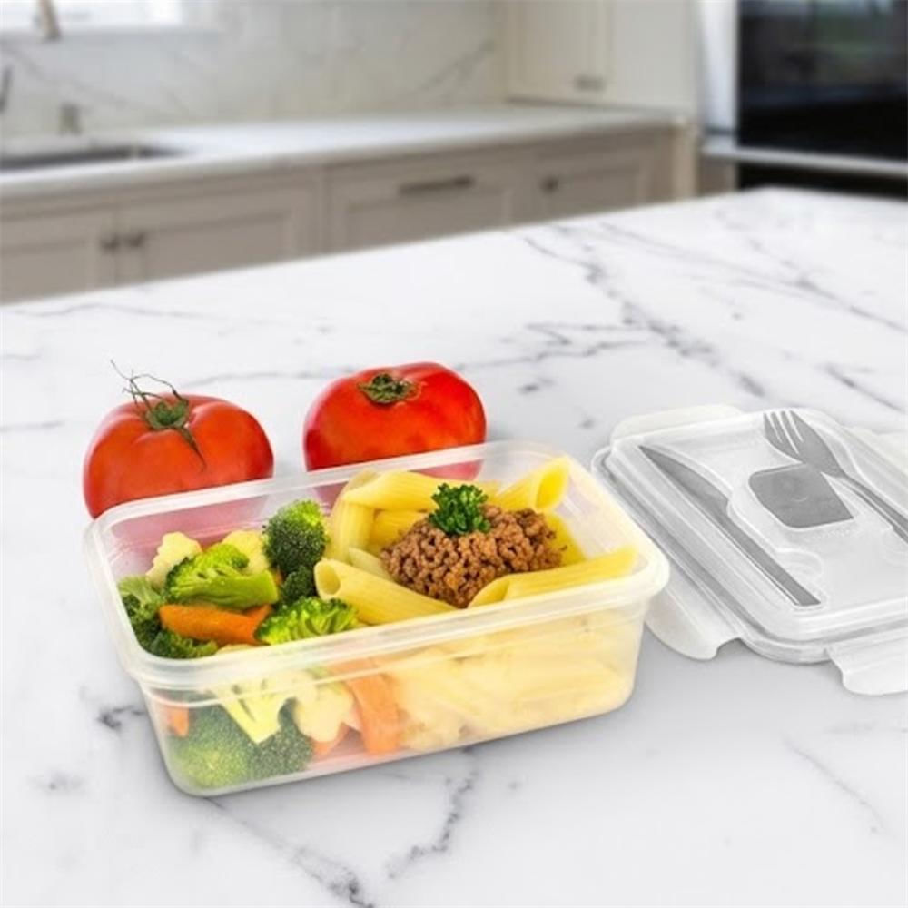 Tritan Taper Rectangular Hermético Lunch No2 img #2