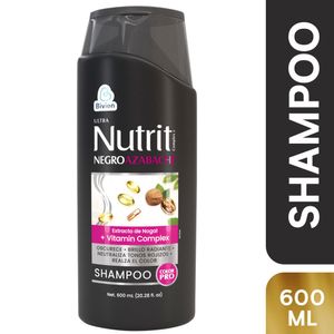 Shampoo NUTRIT negro azabache (600 ml)