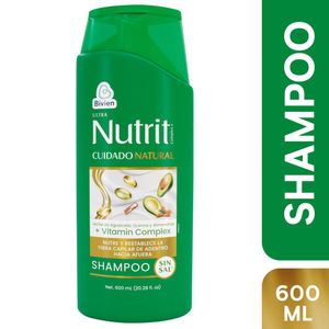 Shampoo NUTRIT cuidado natural sin sal (600 ml)