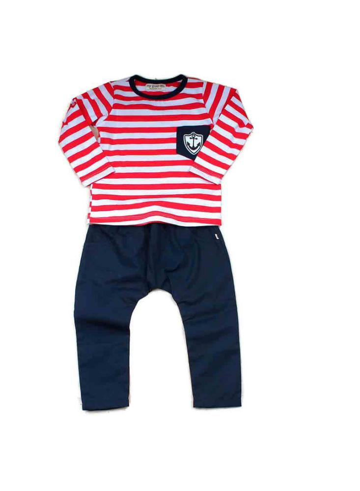 Conjunto Marinero Rayas img #1