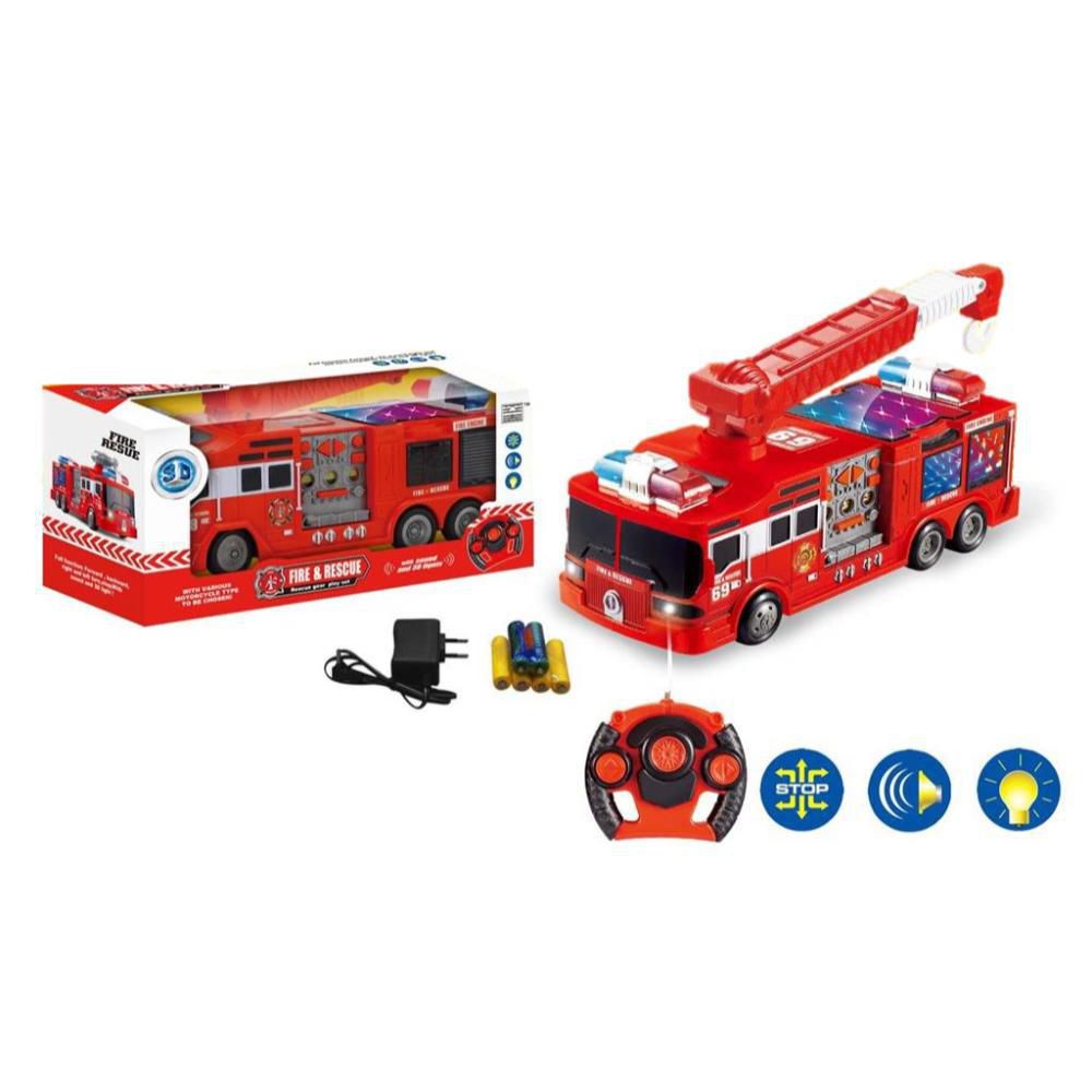 Carro PLASTICOS ASOCIADOS RESCATE R/C BATERIA RECARGABLE CAJA img #1
