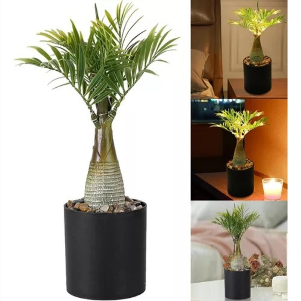 Palmera Artificial Decorativa En Maceta img #2