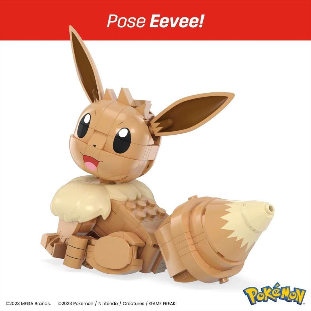 Set De 583 Piezas Mega Pokémon Con Pikachu Eevee Y Piplup img #2