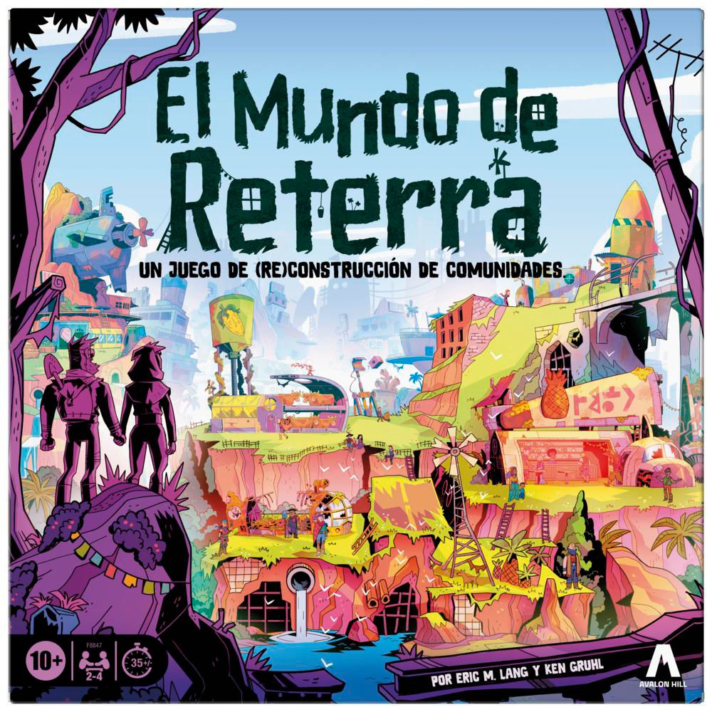 Juego de Mesa El Mundo en Reterra HASBRO GAMING img #1
