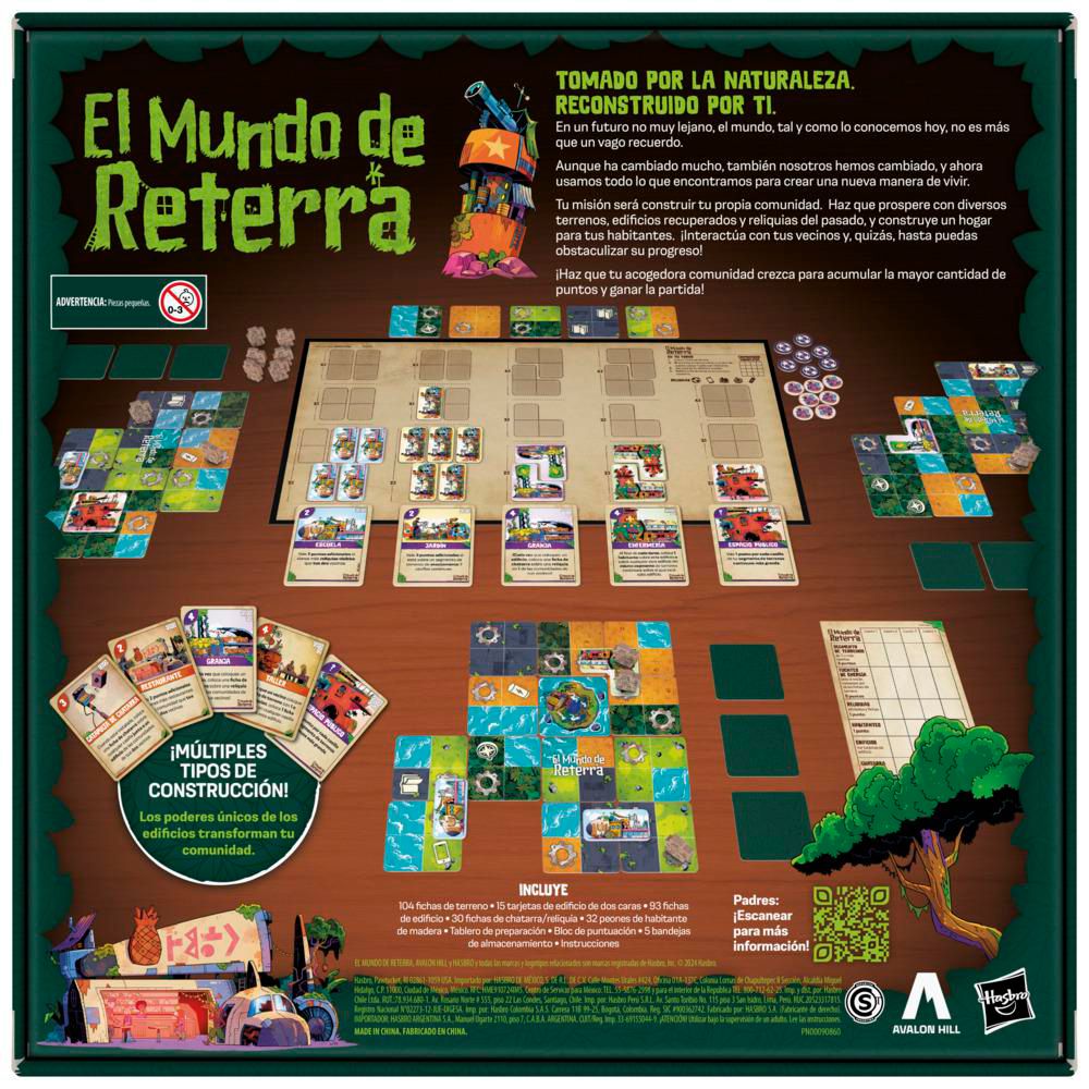 Juego de Mesa El Mundo en Reterra HASBRO GAMING img #4