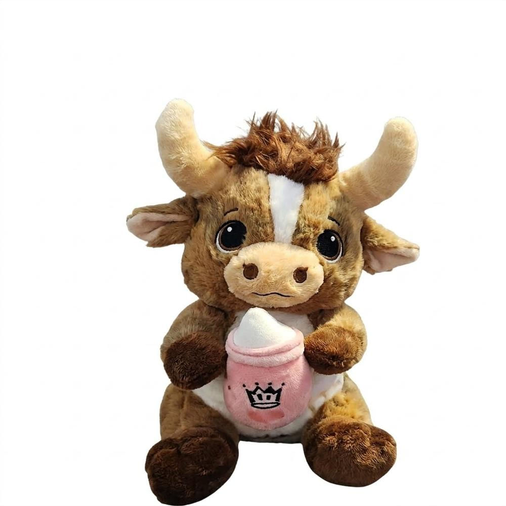 Peluche Toro Con Tetero Mediano img #1
