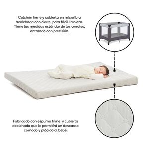 COLCHON BEBE Colchon bebé para corral NUBBA BY TORAL