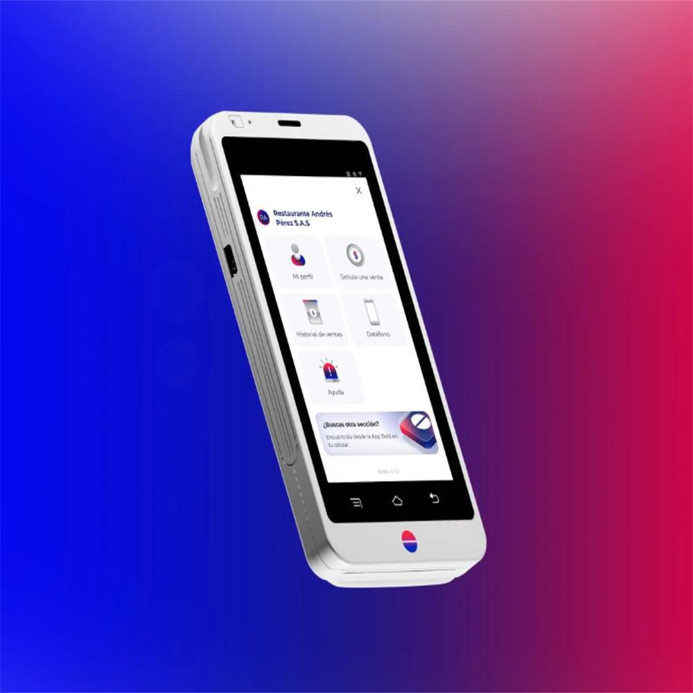 Datáfono Bold Smart Blanco Pantalla Táctil Con Sim img #3