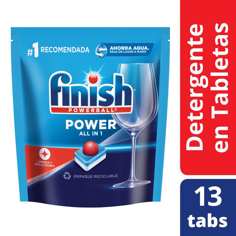 Detergente FINISH en tabletas para lavavajillas (235.3  gr) img #1