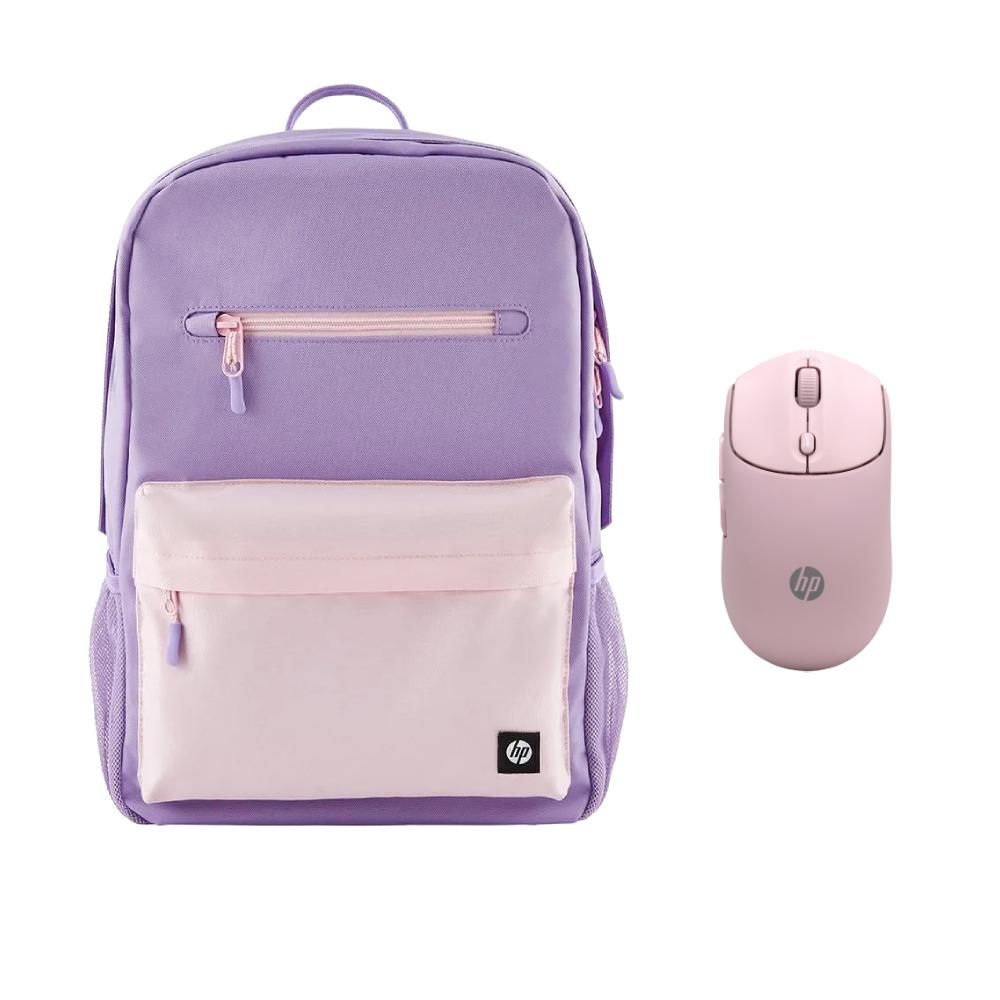 Combo Morral y Mouse Combo Morral+Mouse 400 Rosa   HP img #1