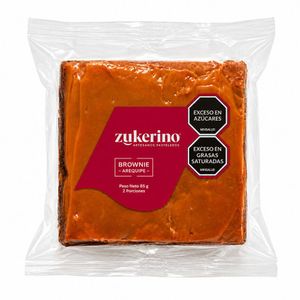Brownie Arequipe ZUKERINO Brownie Cubierta Arequipe (1 und)