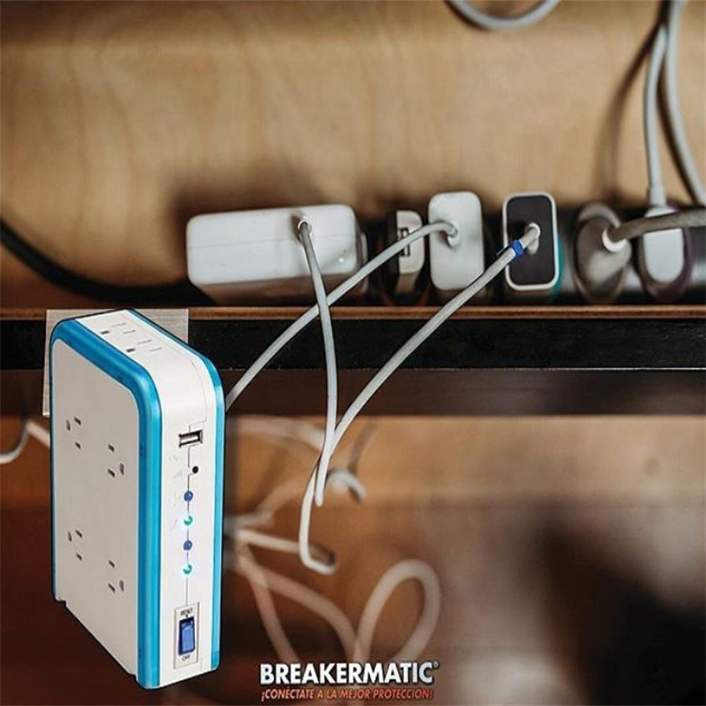 Protector De Voltaje Breakermatic Multitoma Connect Master img #3