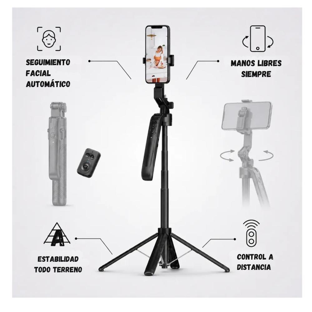 Trípode C12 Ia Inteligente Con Seguimiento Automático 360° img #5