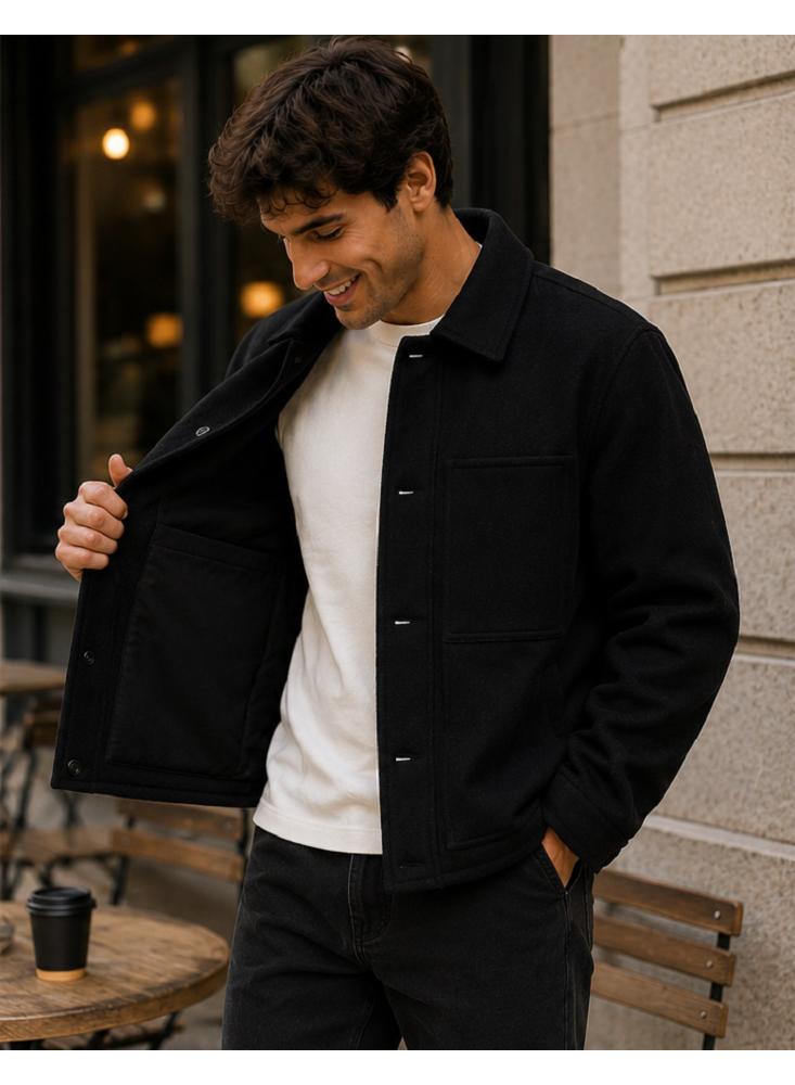 Chaqueta O Blazer De Pana Liviana Con Coderas img #3
