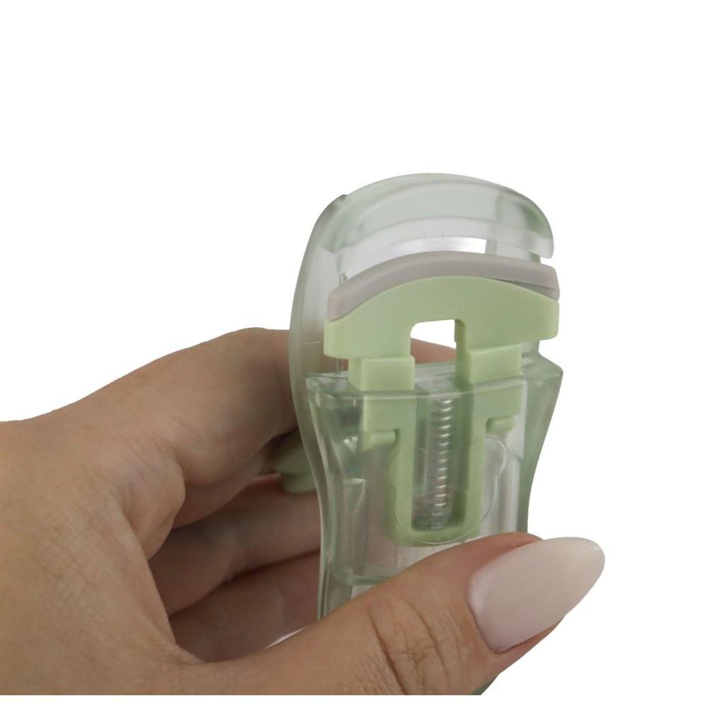 Mini Rizador De Pestañas Verde img #1