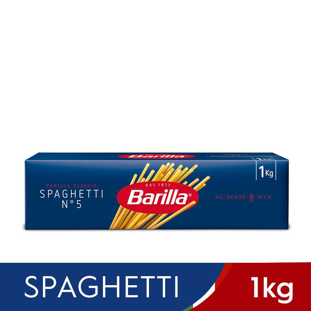 Pastas BARILLA MARCA EXCLUSIVA spaghetti n°5 (1000  gr) img #1