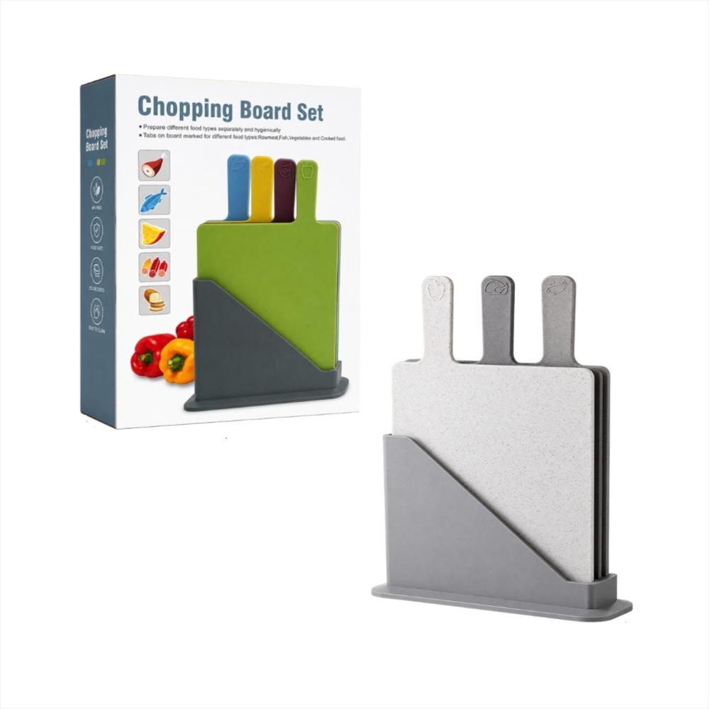 Set De Tablas De Picar Con Base Organizadora X3 img #1