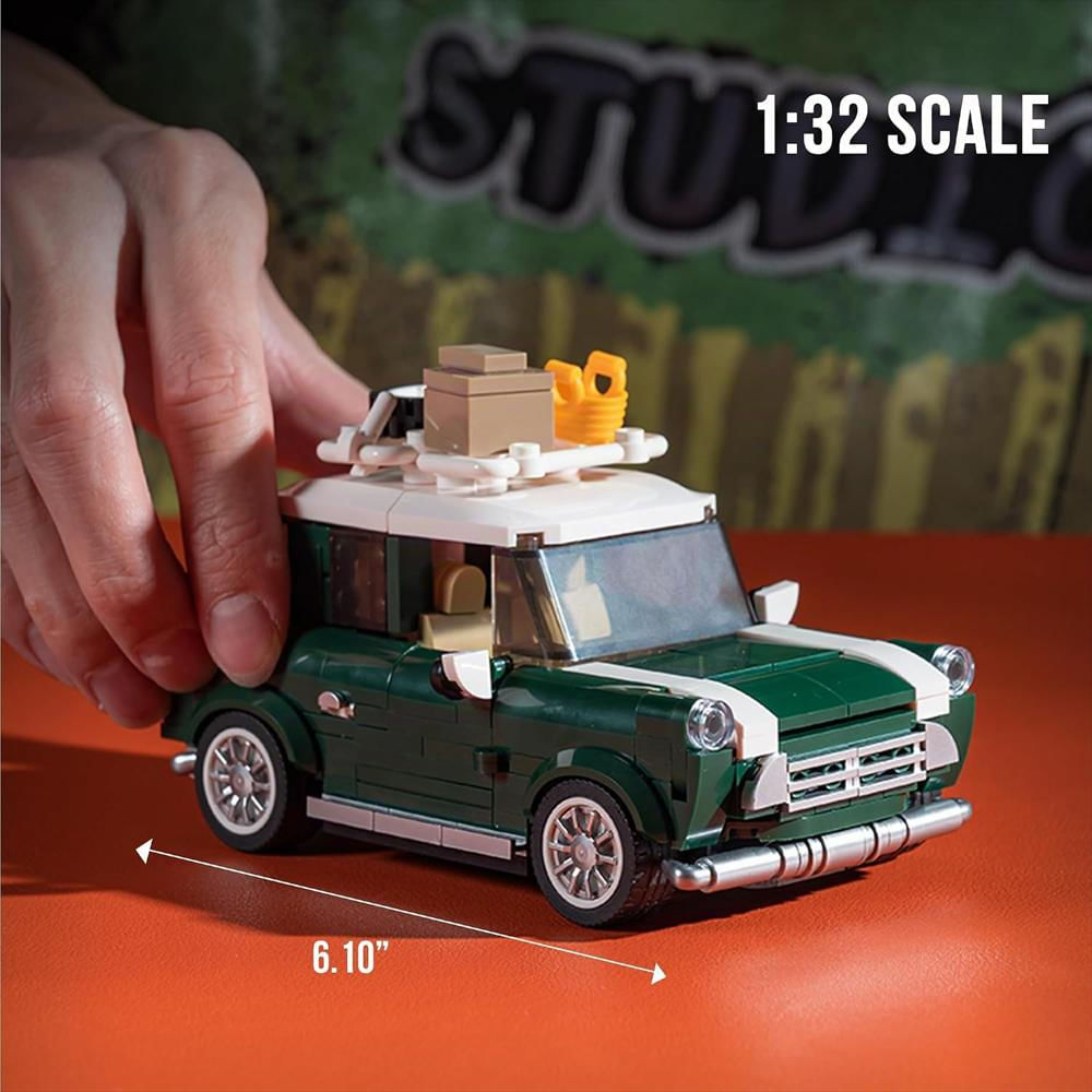 Mini Cooper Camper Retro Para Armar 356 Piezas img #2