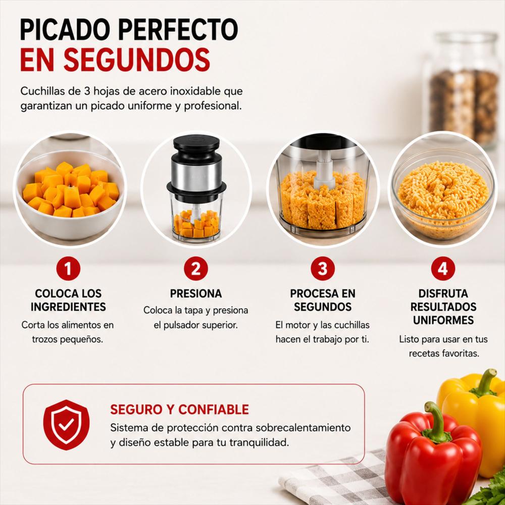 Procesador Alimentos 0,7 Litros img #4