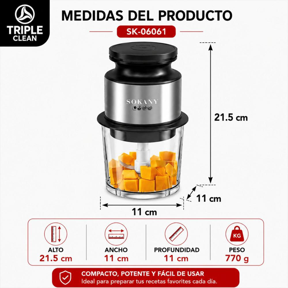 Procesador Alimentos 0,7 Litros img #5