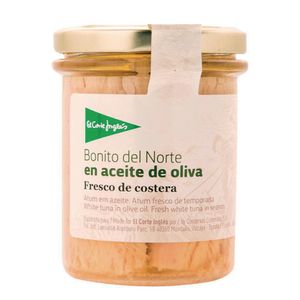 Atún EL CORTE INGLÉS MARCA EXCLUSIV bonito del norte en aceite de oliva (135 gr)
