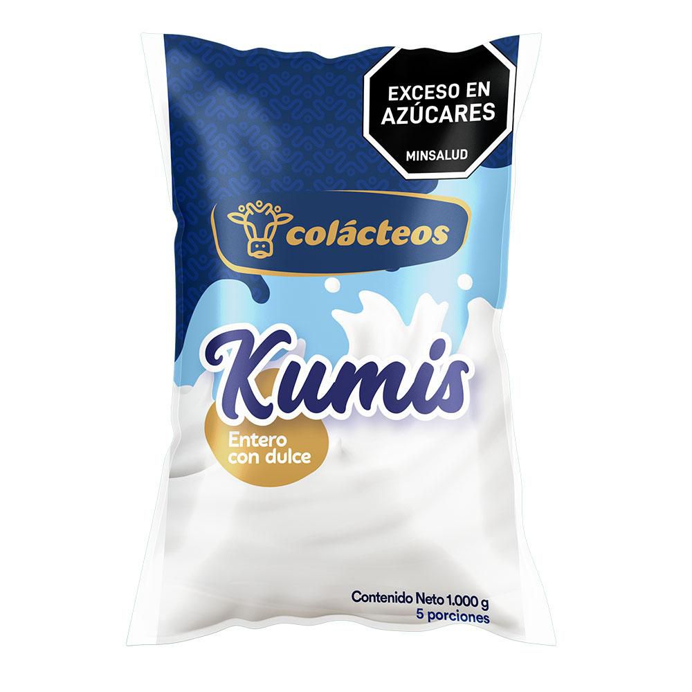Kumis COLACTEOS entero con dulce bolsa (1000  gr) img #1