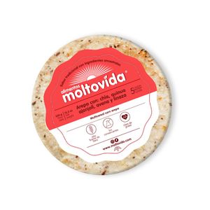 Arepas integrales MUCHAREPA MOLTOVIDA multicereal (350 gr)