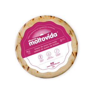 Arepas de yuca MUCHAREPA MOLTOVIDA con maíz rellena con queso búfala (380 gr)