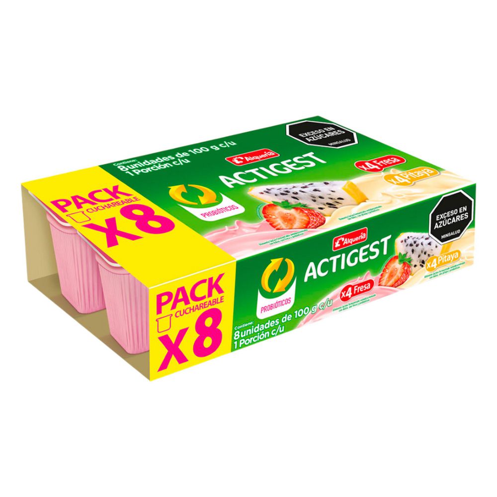 Alimento lácteo ACTIGEST cuchareable semidescremado (800  gr) img #1