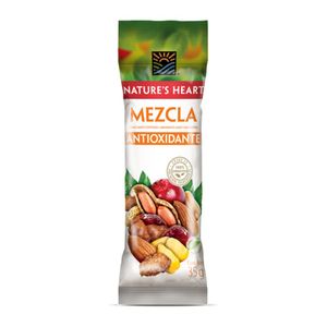 Mezcla frutos secos NATURES HEART antioxidante confitado (35 gr)