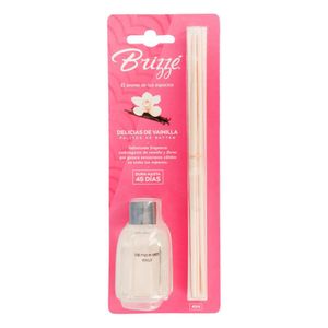 Ambientador BRIZZE palitos de rattán vainilla (40 ml)