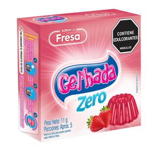 Gelatina GEL HADA zero sabor a fresa (11 gr)
