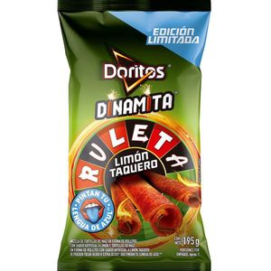 Dinam Ruleta Limon 195Gx27X1 DORITOS Pasabocas (195 gr)