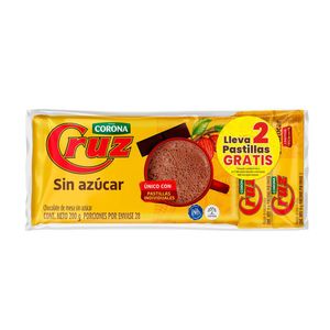 Chocolate Amargo CRUZ LLEVA GRATIS 2 PASTILLAS (200 gr)
