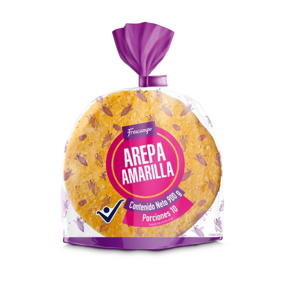 Arepas amarillas FRESCAMPO x10 und (900  gr) img #1