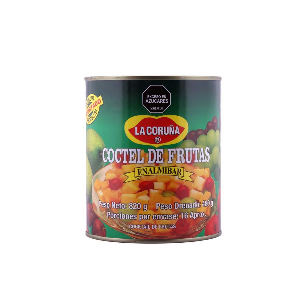 Coctel LA CORUNA de frutas en lata (480  gr) img #1