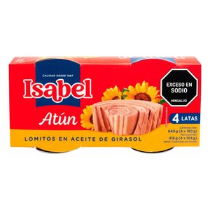 Atún ISABEL en aceite girasol (0.416 gr)