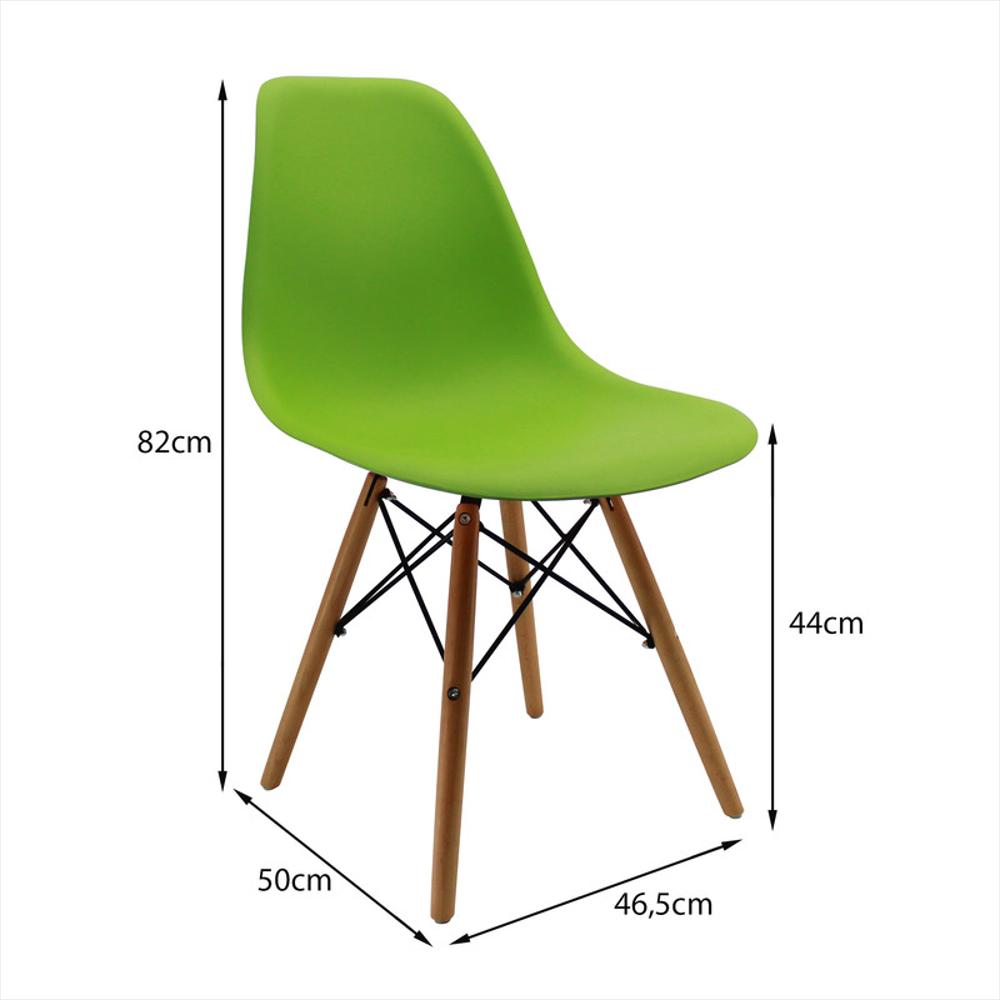 Silla Eames De Diseño Color Verde img #6